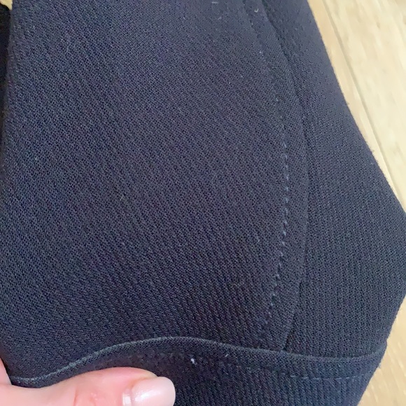 Ann Taylor Moto jacket in navy blue. Size 2. - Picture 7 of 9